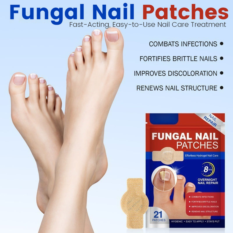 đż NagelreparationsplĂ„ster - Antibakteriell hydrogel för natten