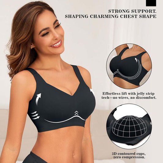 Köp 1, få 2! ✨ Super Lift Bh – Bygelfri Push-up mot hängande byst 👍