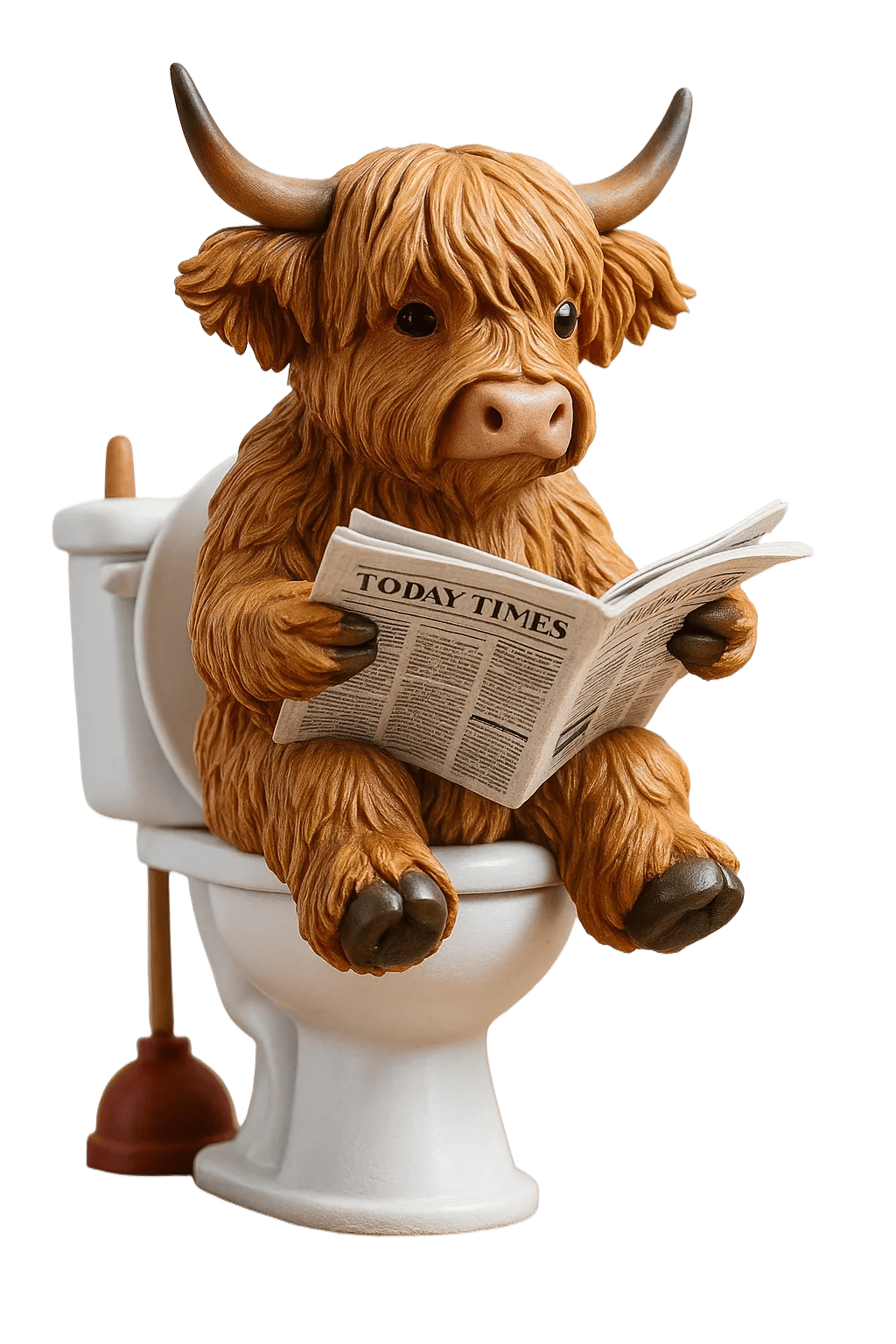 đź Highland Cow Adventskalender 2025 đâš â 24 st Handgjorda 3D-figurer