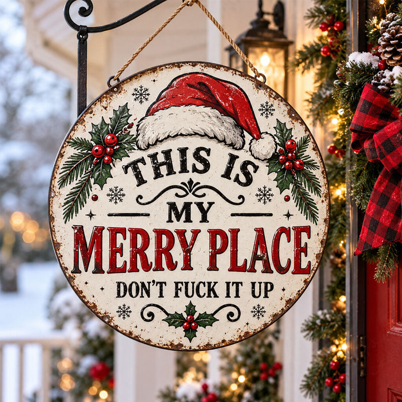 🎅 "This Is My Merry Place" – Skab Ægte Julehygge & Varme I Dit Hjem 🎄✨