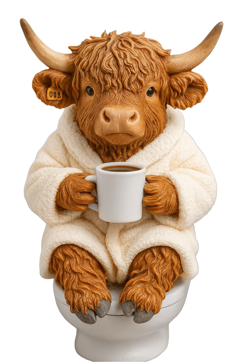đź Highland Cow Adventskalender 2025 đâš â 24 st Handgjorda 3D-figurer