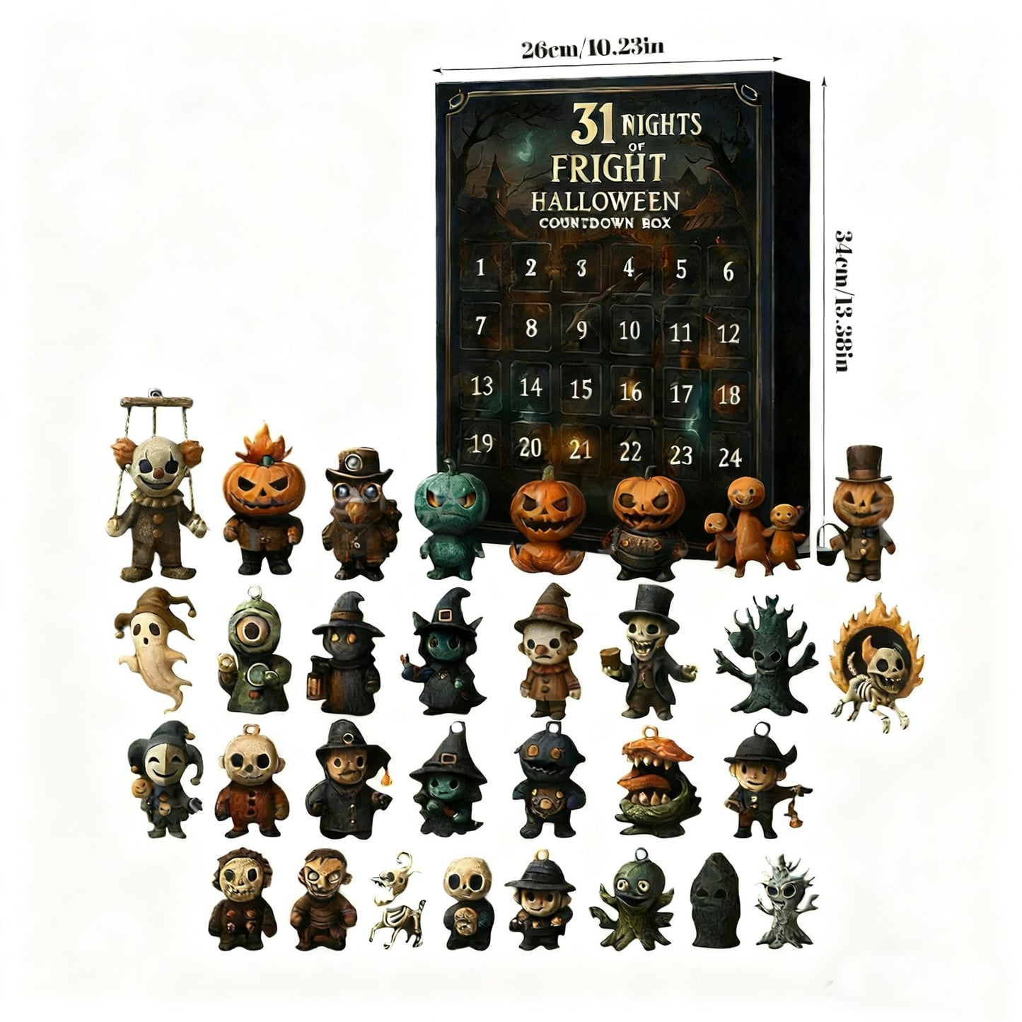 đ Halloween-rĂ€knarkalender 2025: 31 dagar fullspĂ€ckade med smart Halloween-Ă€ventyr! đŠ