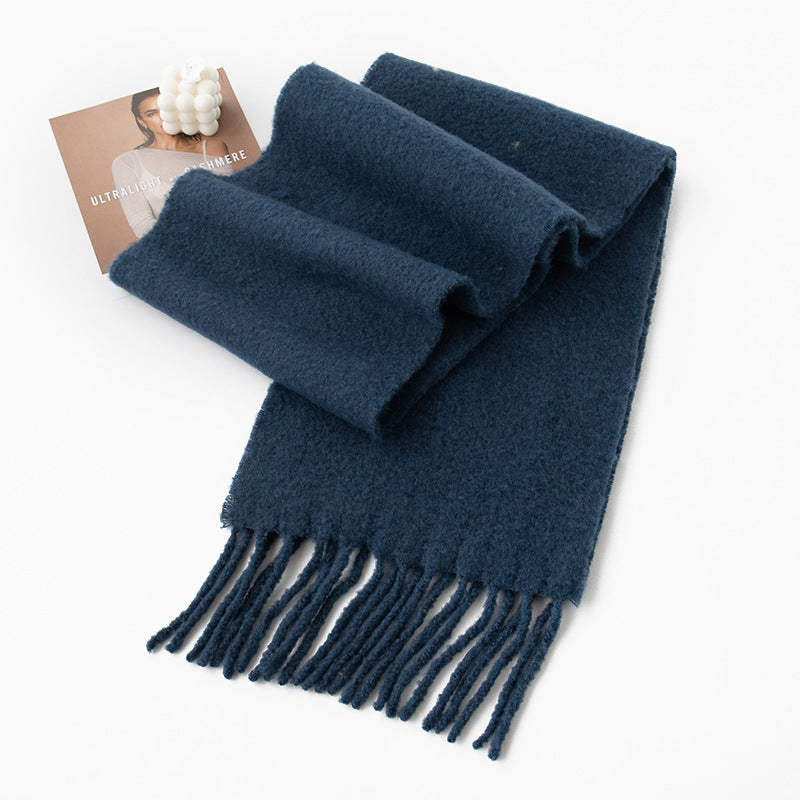 đ§Ł EnfĂ€rgad ullhalsduk â 85% ull, mjuk & vĂ€rmande (210Ă30 cm) | Klassisk minimalistisk stil đ