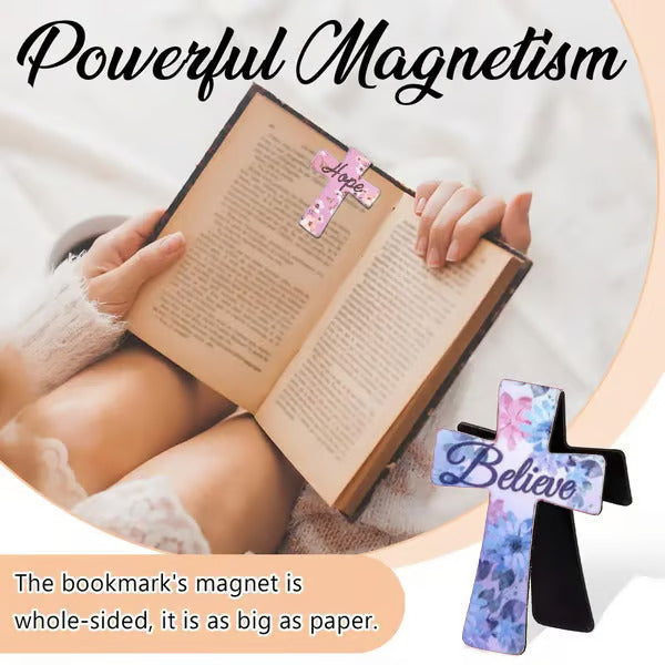 đ 16-pack Magnetiska KorsbokmĂ€rken âïž | Bibelvers & Blommor | Perfekt GĂ„va