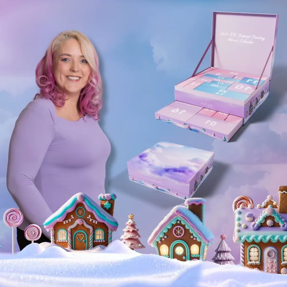 đđ 2025 XXL Diamond Painting Adventskalender - âš BegrĂ€nsad Upplaga