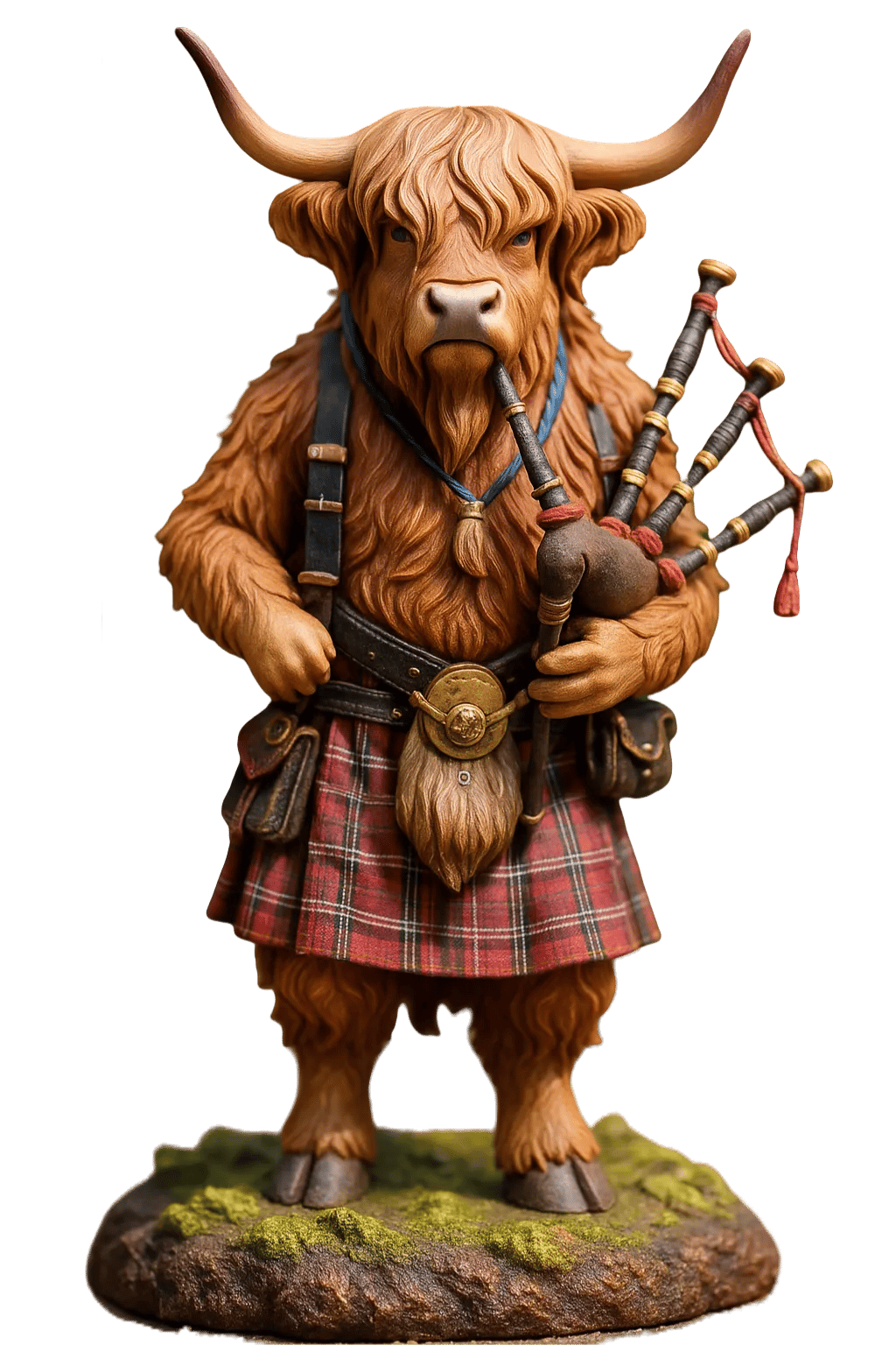 đź Highland Cow Adventskalender 2025 đâš â 24 st Handgjorda 3D-figurer
