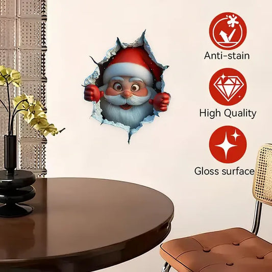 🎄 Tidig julrea 🎅 Kreativa julklistermärken för väggar