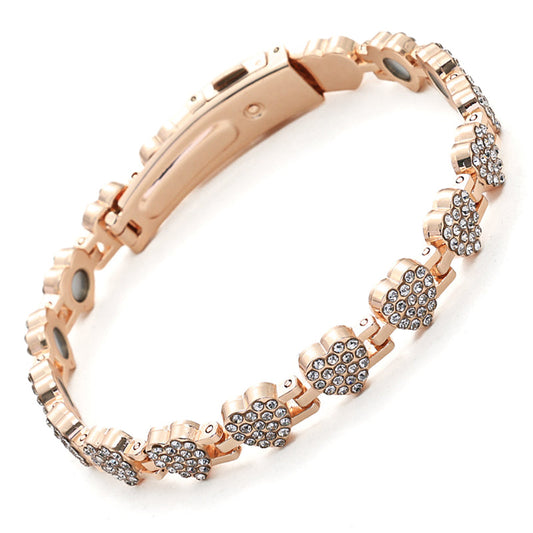 💖 Fyrklöverarmband ✨ | Elegant Design & Symbol för Evig Kärlek 🍀