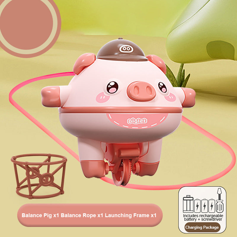 🚀 Självbalanserande Enhjuling för Barn 🤸 | Gyroskop Leksak som Aldrig Välter! ✨