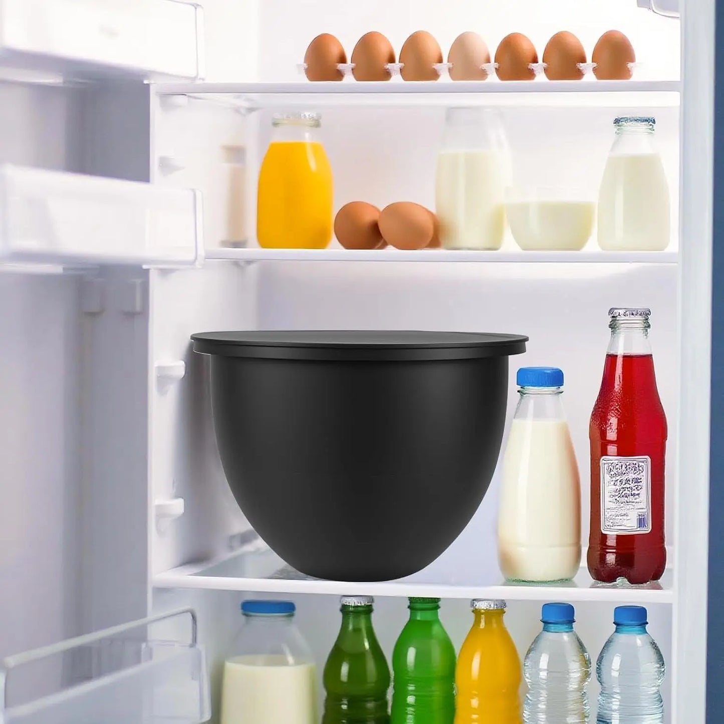 Silikoninsatser med lock, kompatibel med KitchenAid 5 Qt Köksmaskiner