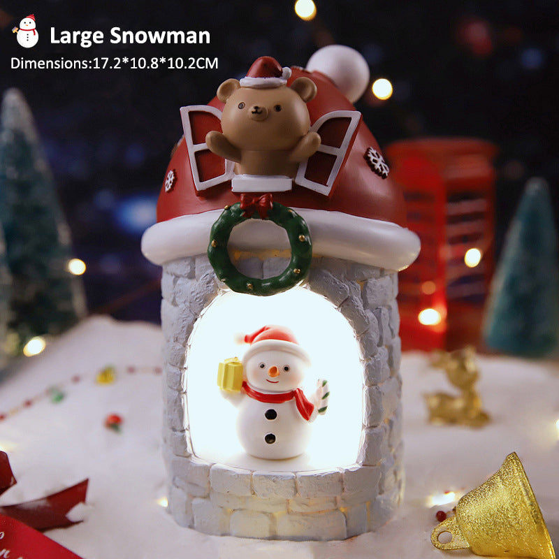 🔥 BLACK FRIDAY –48%! 🎅 | LED Jultomte/Snögubbe Huslampa 🏠 | Julmys Erbjudande! ✨