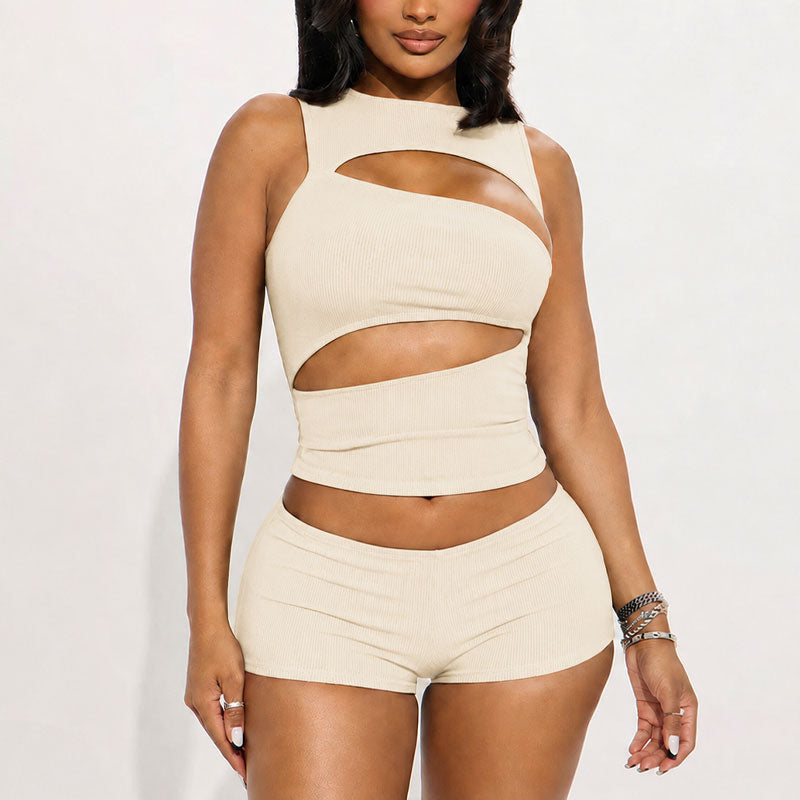Fremhæv dine kurver 💋 – Elegant bodycon-sæt med dristige cutouts