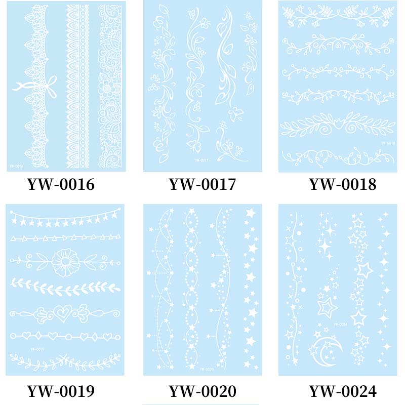 ✨ Lysande Tatueringar 🌌 | Glow in the Dark Klistermärken | Vattentät & 7 Dagars Glans 🌙