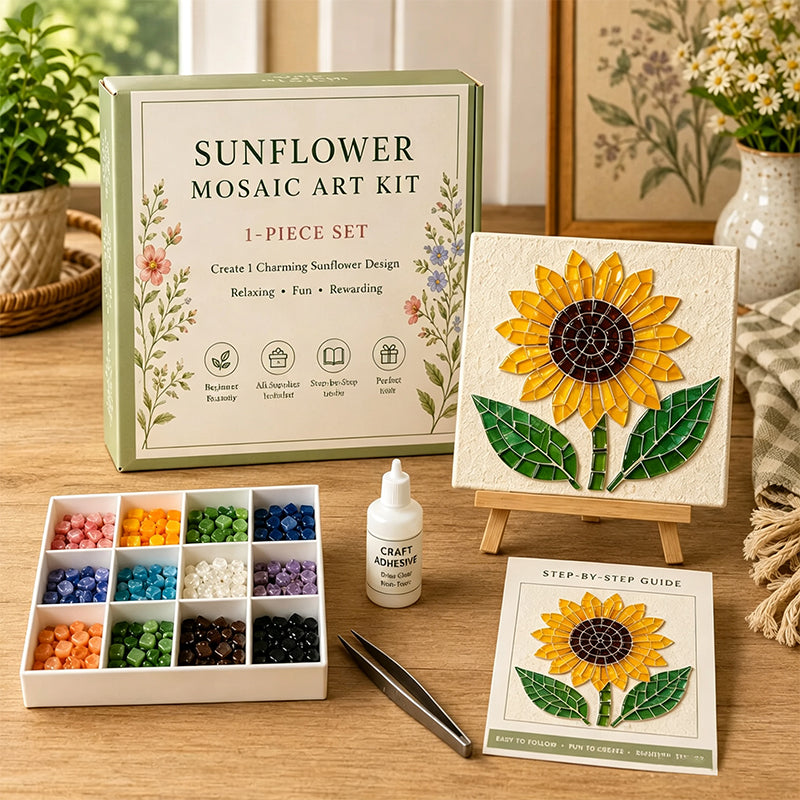 🌻🏡 Glem hverdagen: Find din indre ro med Mosaiksæt ✨