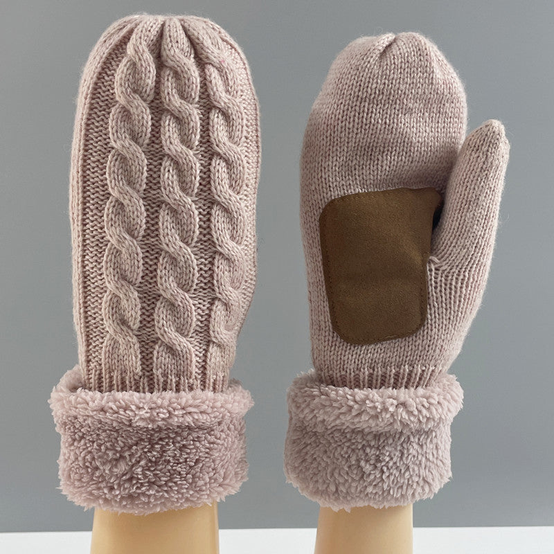 📱 Pekskärmshandskar Varma 🧤 | Stretchiga Ullvantar med Fleece/Plysch Foder 🔥