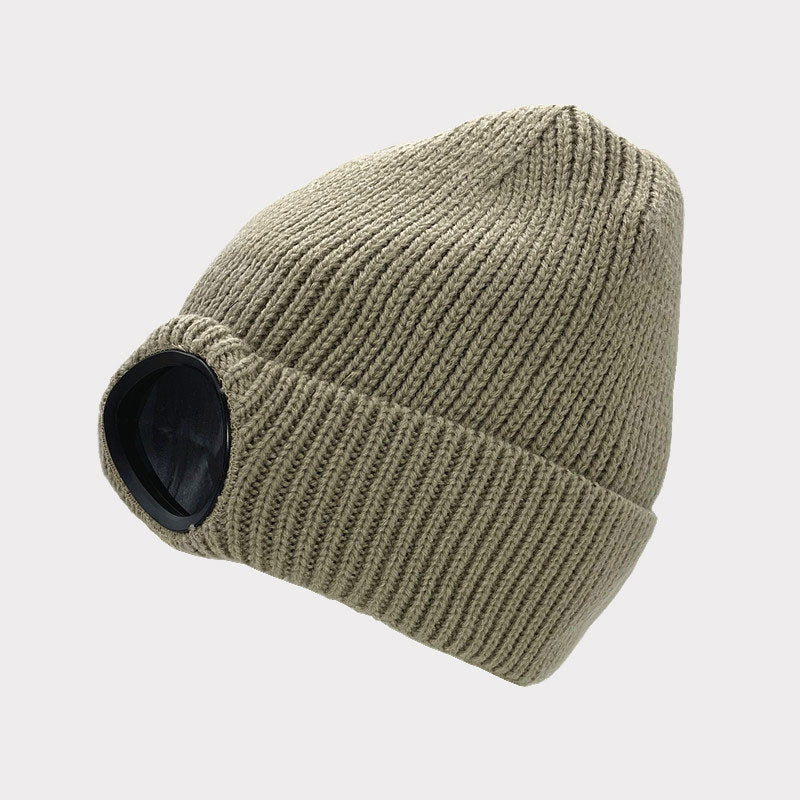 🧢 Glasögonmössa till Skidor & Friluftsliv - Stickad Vintermössa