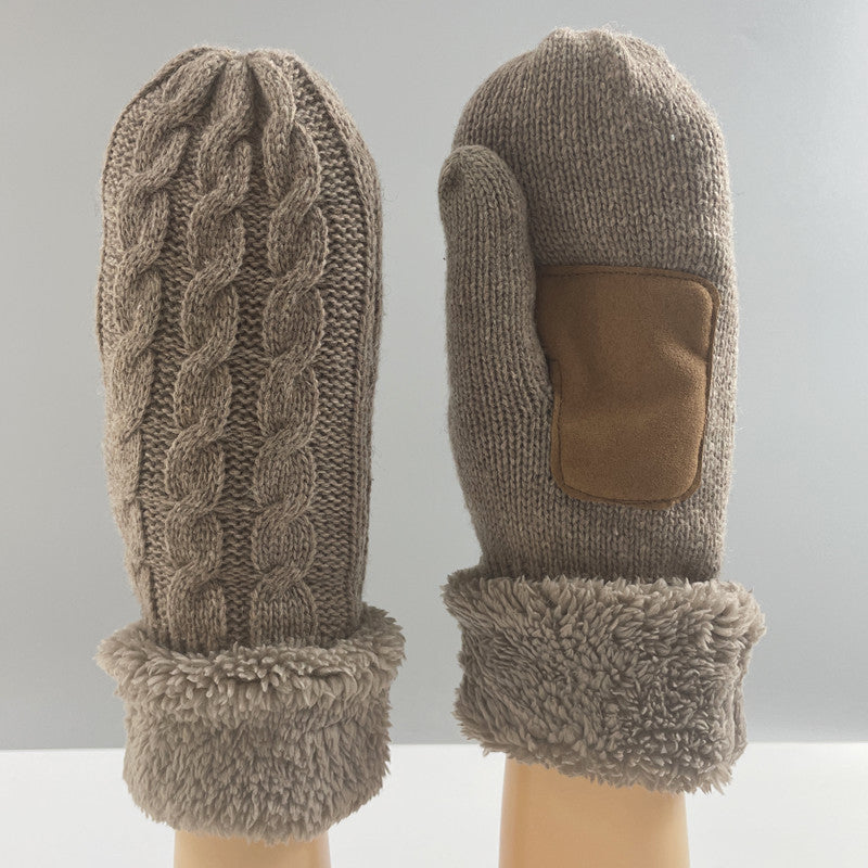 📱 Pekskärmshandskar Varma 🧤 | Stretchiga Ullvantar med Fleece/Plysch Foder 🔥