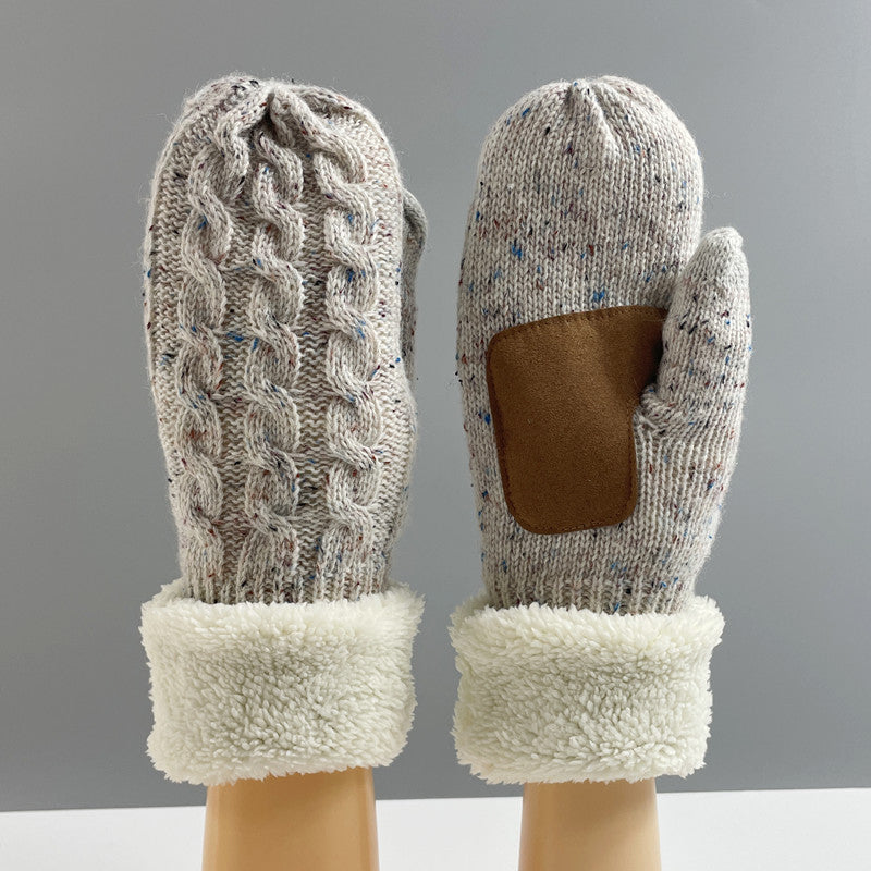 📱 Pekskärmshandskar Varma 🧤 | Stretchiga Ullvantar med Fleece/Plysch Foder 🔥