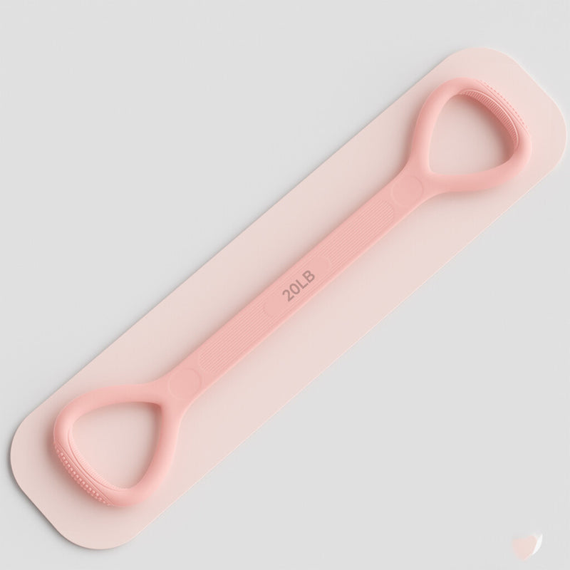 Premium 8-format Träningsband i Silikon | För Bättre Hållning & Hemmaträning ✨