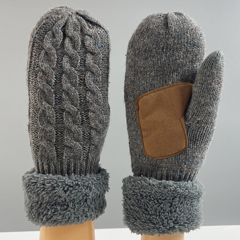 📱 Pekskärmshandskar Varma 🧤 | Stretchiga Ullvantar med Fleece/Plysch Foder 🔥