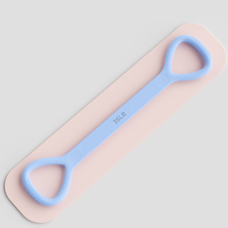 Premium 8-format Träningsband i Silikon | För Bättre Hållning & Hemmaträning ✨