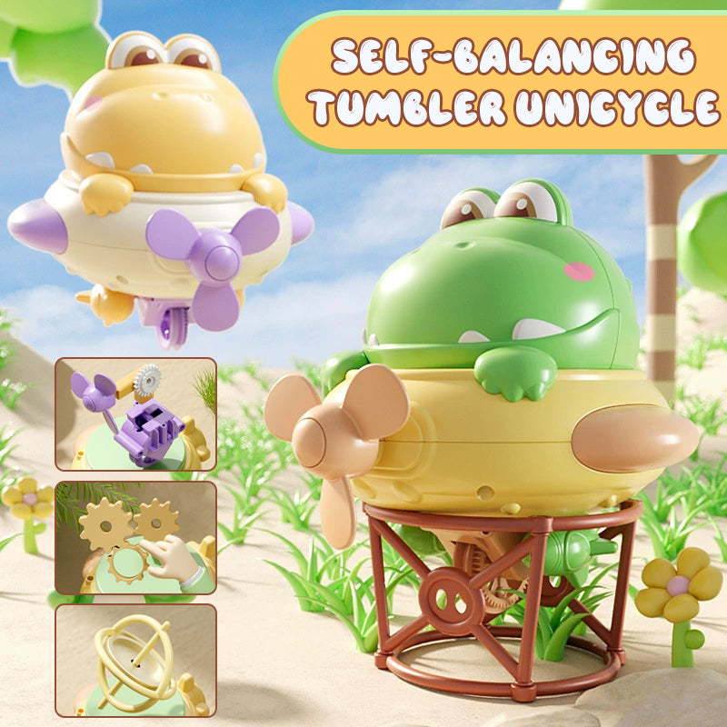 🚀 Självbalanserande Enhjuling för Barn 🤸 | Gyroskop Leksak som Aldrig Välter! ✨