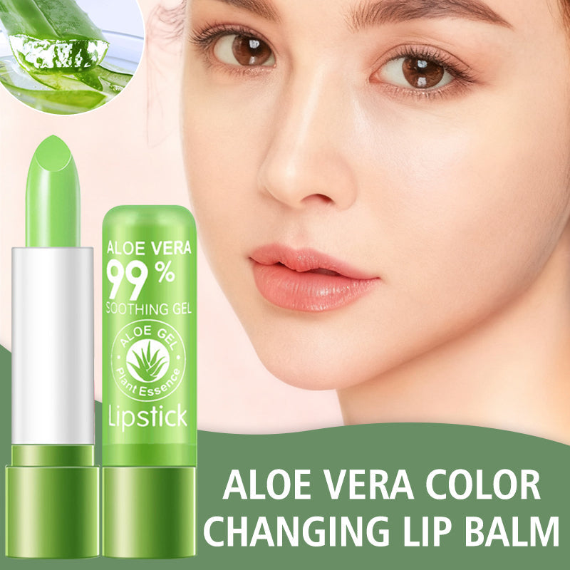 💄🌿 Aloe Vera Läppbalsam som Ändrar Färg