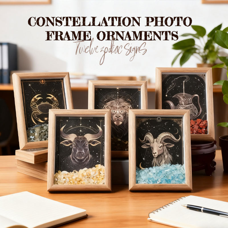 Stjärntecken Fotoram 🔮 | Energicentrum – Stärk Din Relation och Beskydda Er ✨