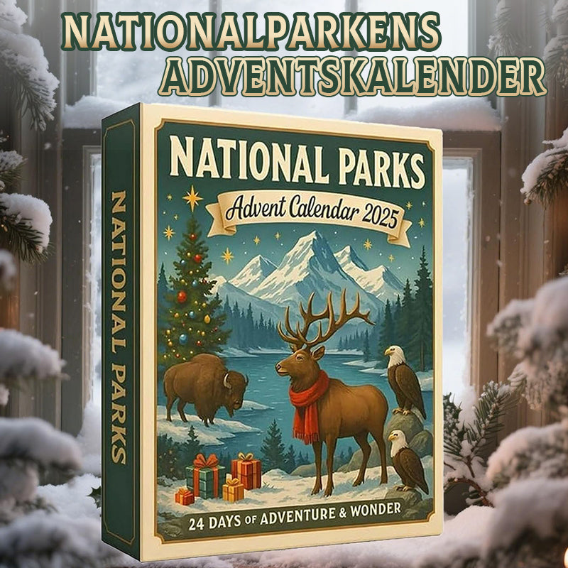 🌲 Nationalparkens Lucky Box-adventskalender 🎁 Varje dag en ny överraskning!