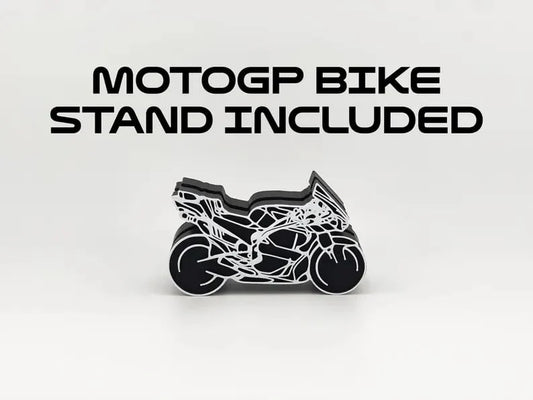 Racing-Perfektion: Unik MotoGP 2026-Kalender med Motorcykelställ