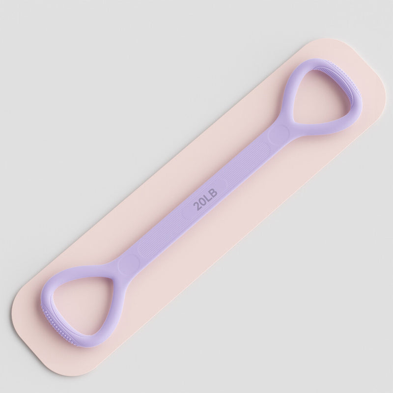 Premium 8-format Träningsband i Silikon | För Bättre Hållning & Hemmaträning ✨