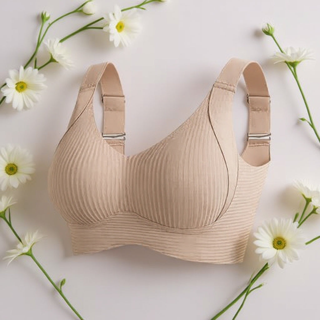 🎁 Köp 1, få 2 paket 🔥 Superstödjande BH | Push-up-BH utan bygel 👍 Inga hängande bröst längre