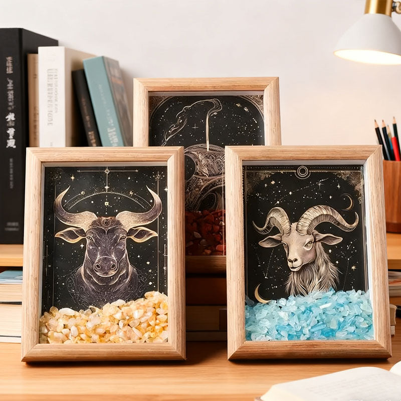 Stjärntecken Fotoram 🔮 | Energicentrum – Stärk Din Relation och Beskydda Er ✨