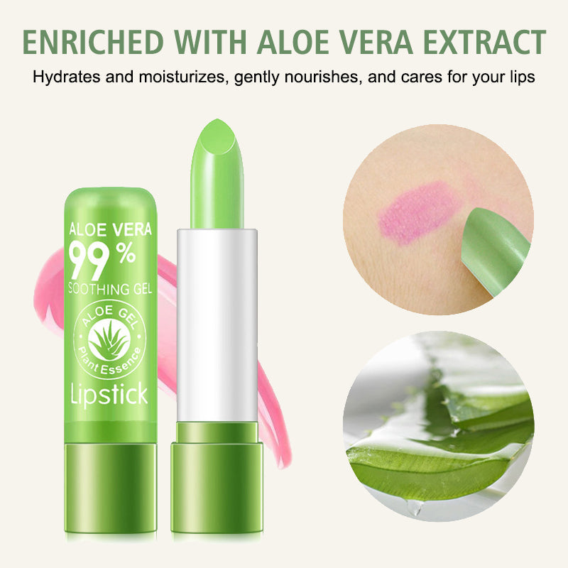 💄🌿 Aloe Vera Läppbalsam som Ändrar Färg