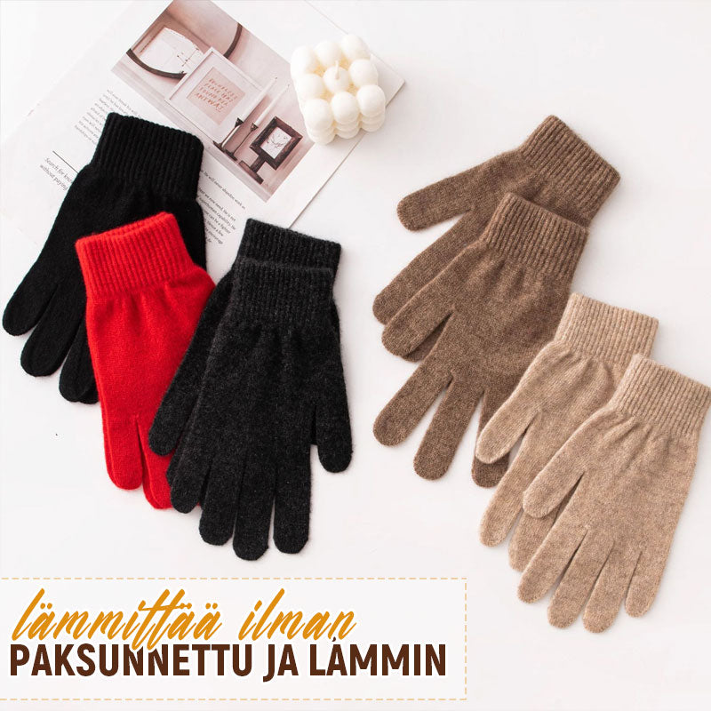 🧤 Varma Touchscreen-Handskar i 100% Premiumull – Tjocka och Varma för Svensk Vinter ❄️