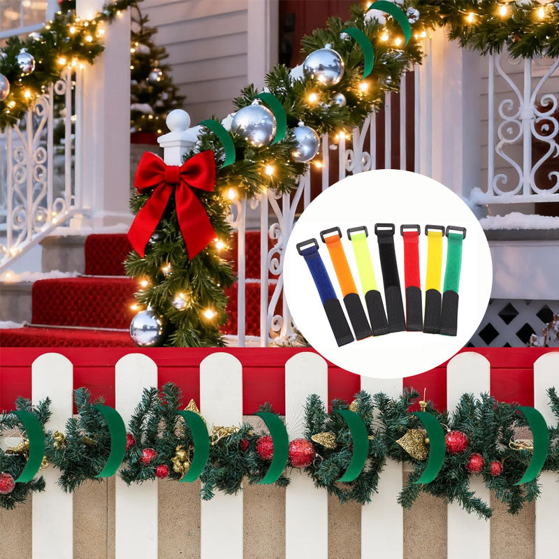 🌲 Justerbara Kransband i Nylon