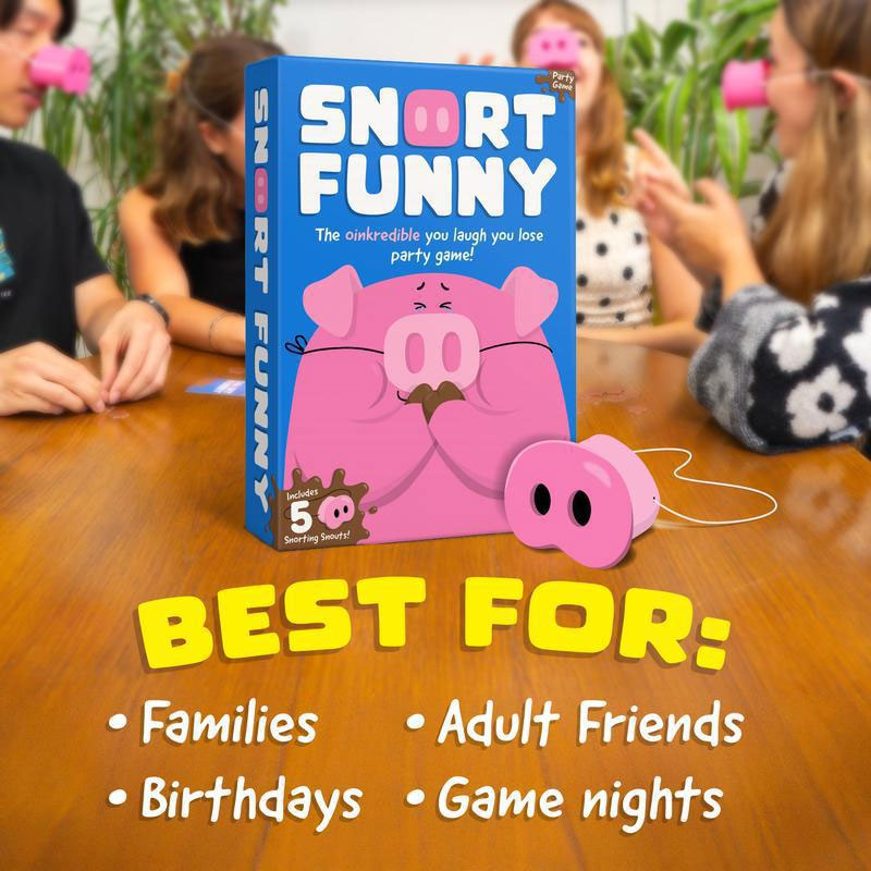 Snort Funny: "Skratta & Förlora" Partyspel 🐷😂