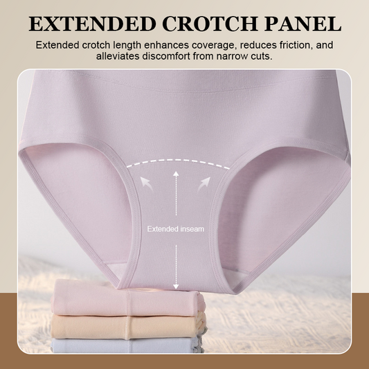 Höga Bomullstrosor med Lätt Shape-effekt – Mjuk Komfort ✨☁️