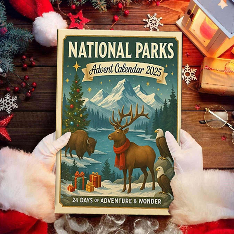 🌲 Nationalparkens Lucky Box-adventskalender 🎁 Varje dag en ny överraskning!