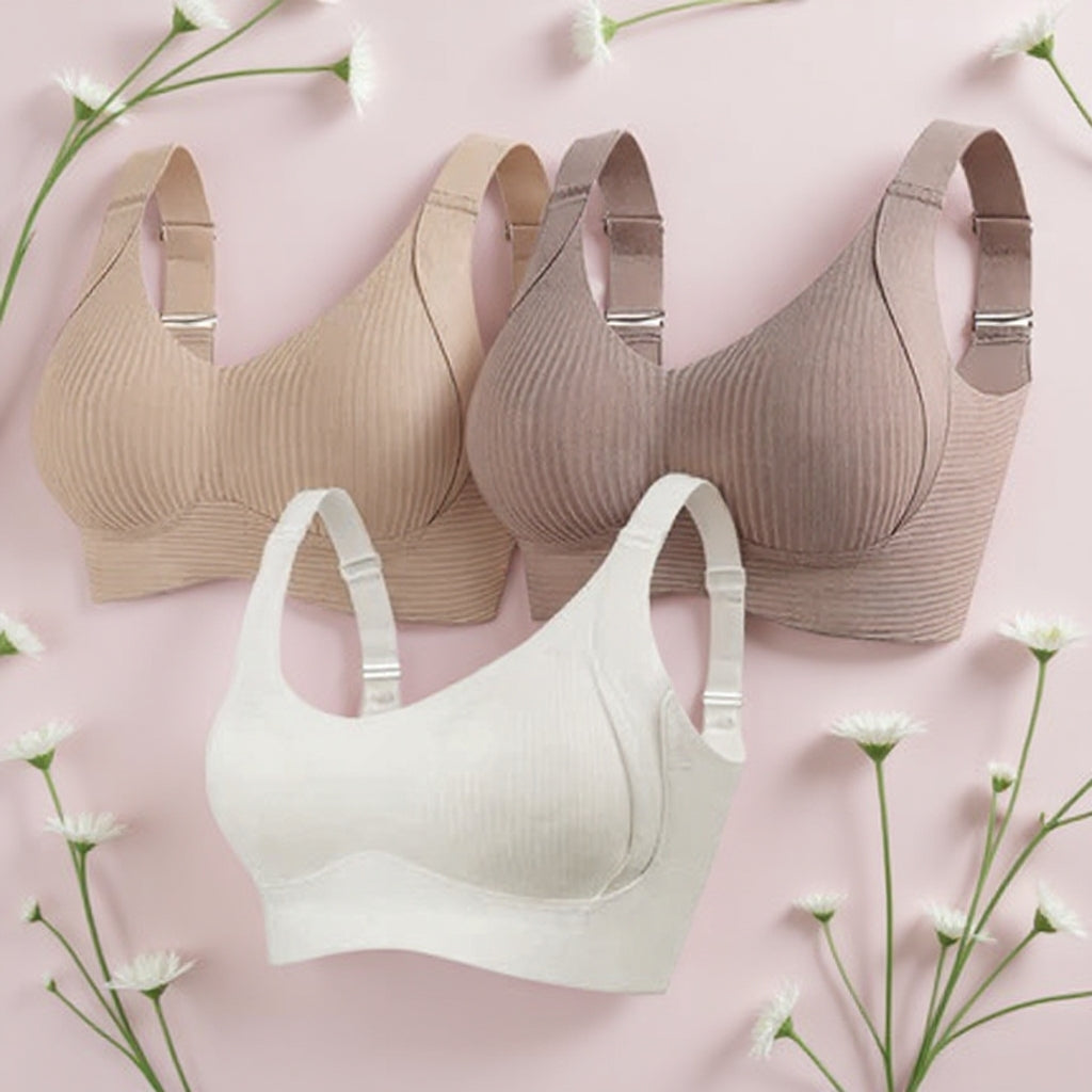 🎁Sista dagen: köp 1, få 3 paket🔥Superstödjande BH | Push-up-BH utan bygel👍Inga hängande bröst längre