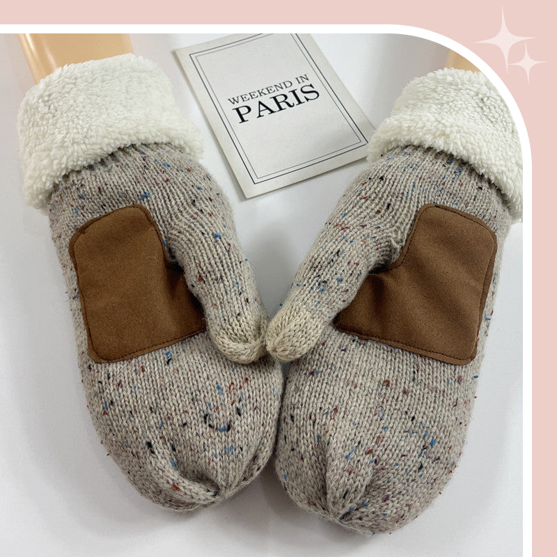 📱 Pekskärmshandskar Varma 🧤 | Stretchiga Ullvantar med Fleece/Plysch Foder 🔥