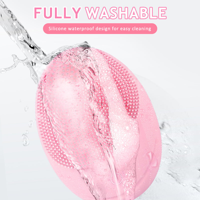 ✨ Silikon Ansiktsrengöring 🌸 | Vibrerande Rengöringsborste | Djuprengöring & Massage 💧