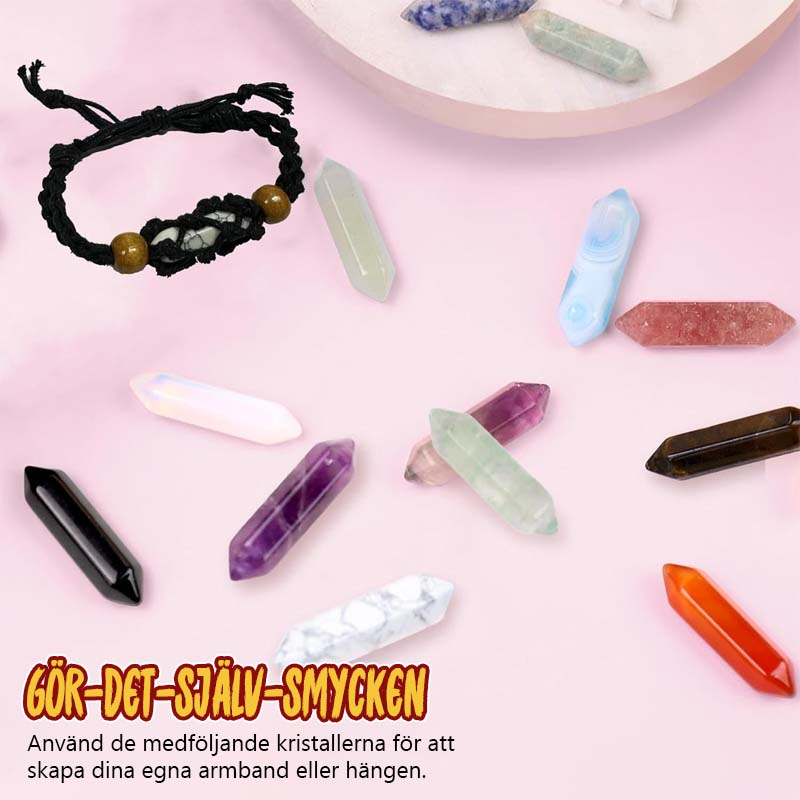 🔮 Kristall Adventskalender | Helande Stenar & DIY Smycken 🎁