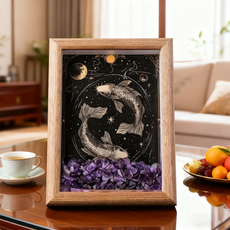 Stjärntecken Fotoram 🔮 | Energicentrum – Stärk Din Relation och Beskydda Er ✨