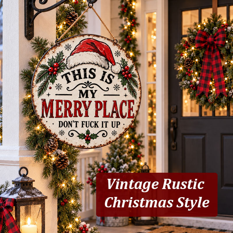 🎅 "This Is My Merry Place" – Skab Ægte Julehygge & Varme I Dit Hjem 🎄✨
