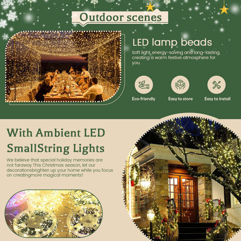 🎄 Tænd For Den Ultimative Vinterhygge! ✨ Magisk USB LED-Atmosfærelampe