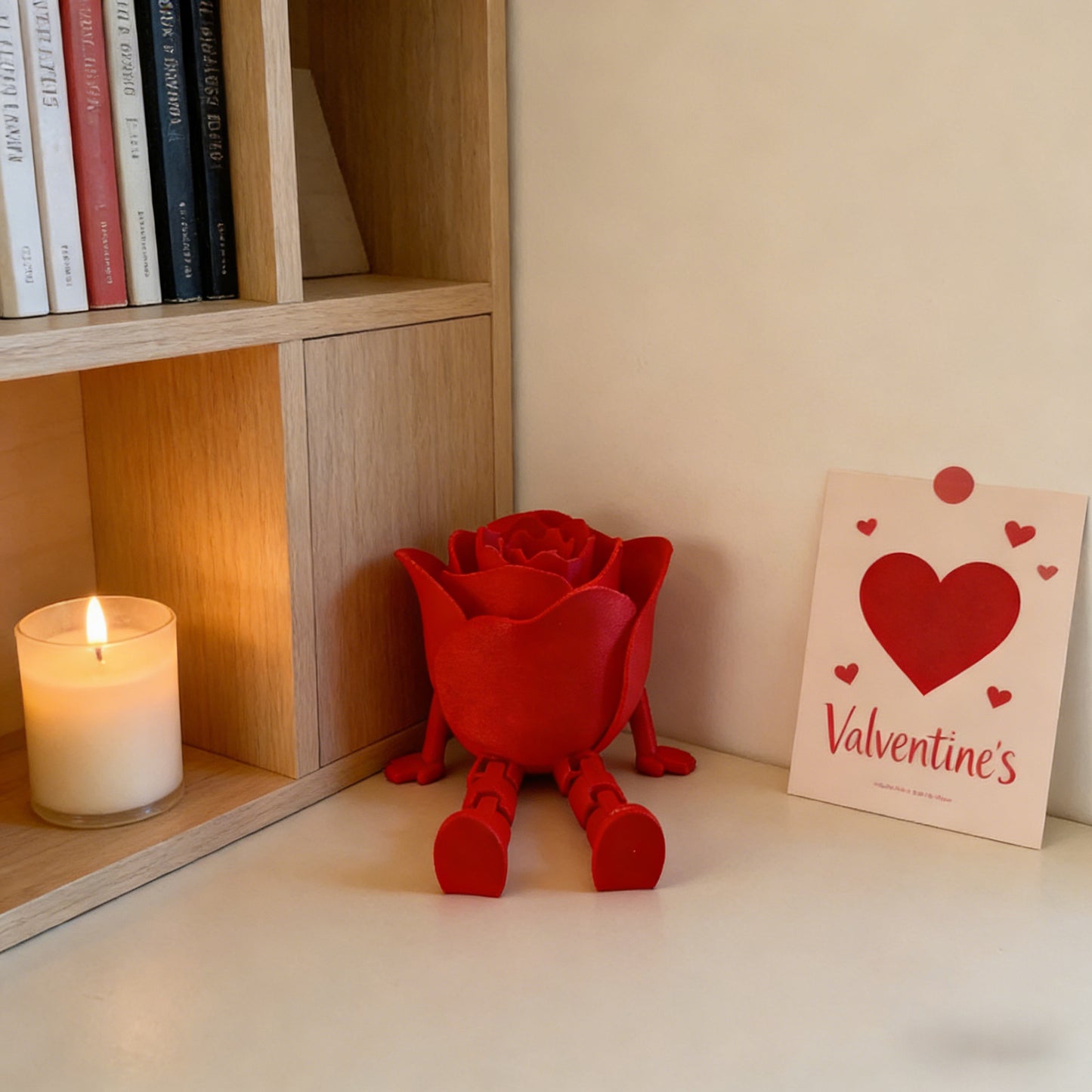 🌹 Rose Buddy – Den lilla romantiska väktaren (Alla hjärtans dag Edition) ✨