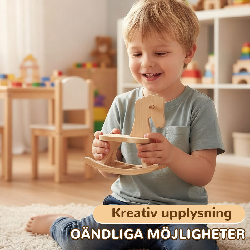 👨‍👩‍👧‍👦 DIY Träbyggsats för Barn & Familj | Säkert Tallträ | Måla & Bygg Leksak 🎨