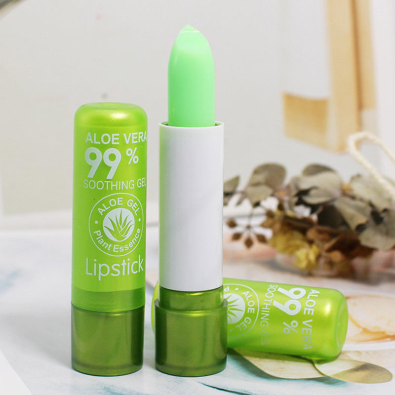 💄🌿 Aloe Vera Läppbalsam som Ändrar Färg