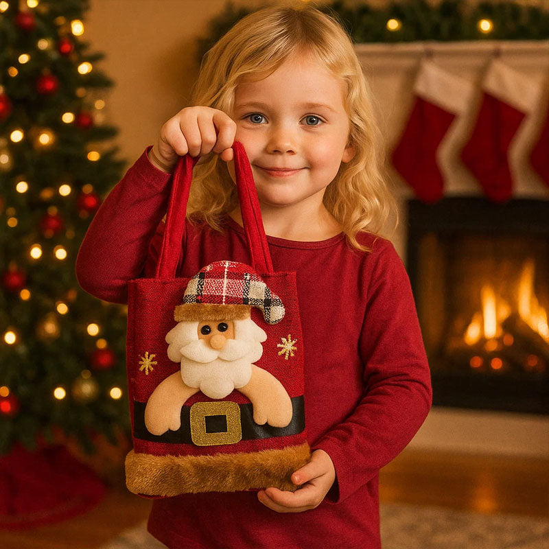 Liten 3D Julklappspåse för Barn – Perfekt Presentpåse till Julafton!